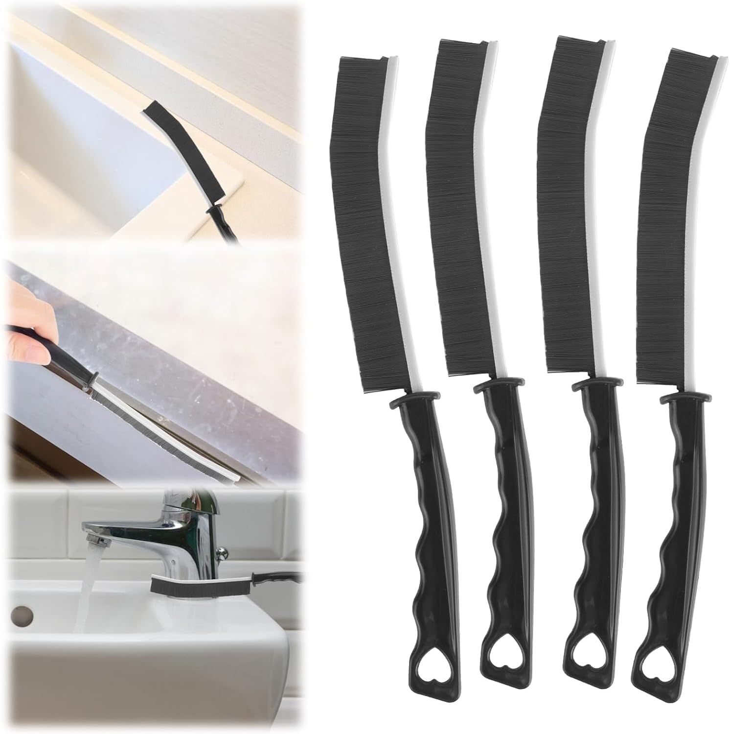 KAMIDOTA Crevice Cleaning Brush Set of 4
