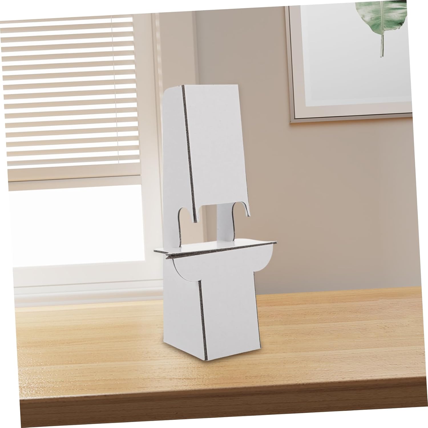 NUOBESTY 12pcs Cardboard Easel Stands for Posters Signs Wedding Events