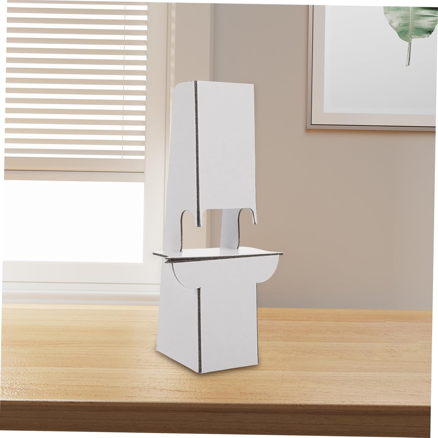Angoily 12pcs Cardboard Display Easel Stand for Signs and Photos