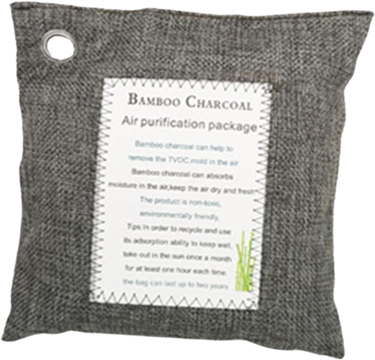 Charcoal Shoe Deodorizer Bag 500g Gray