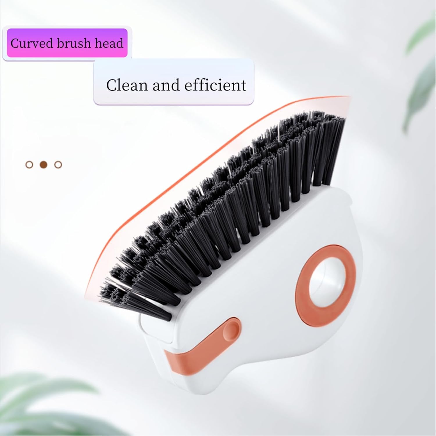 MauSong 2 in 1 Window Track Cleaning Tool with Scraper and Brush