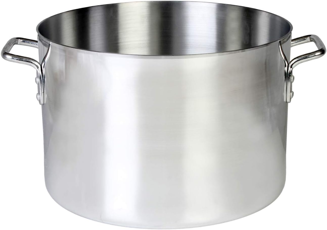 8 Quart Aluminum Sauce Pot Mirror Finish
