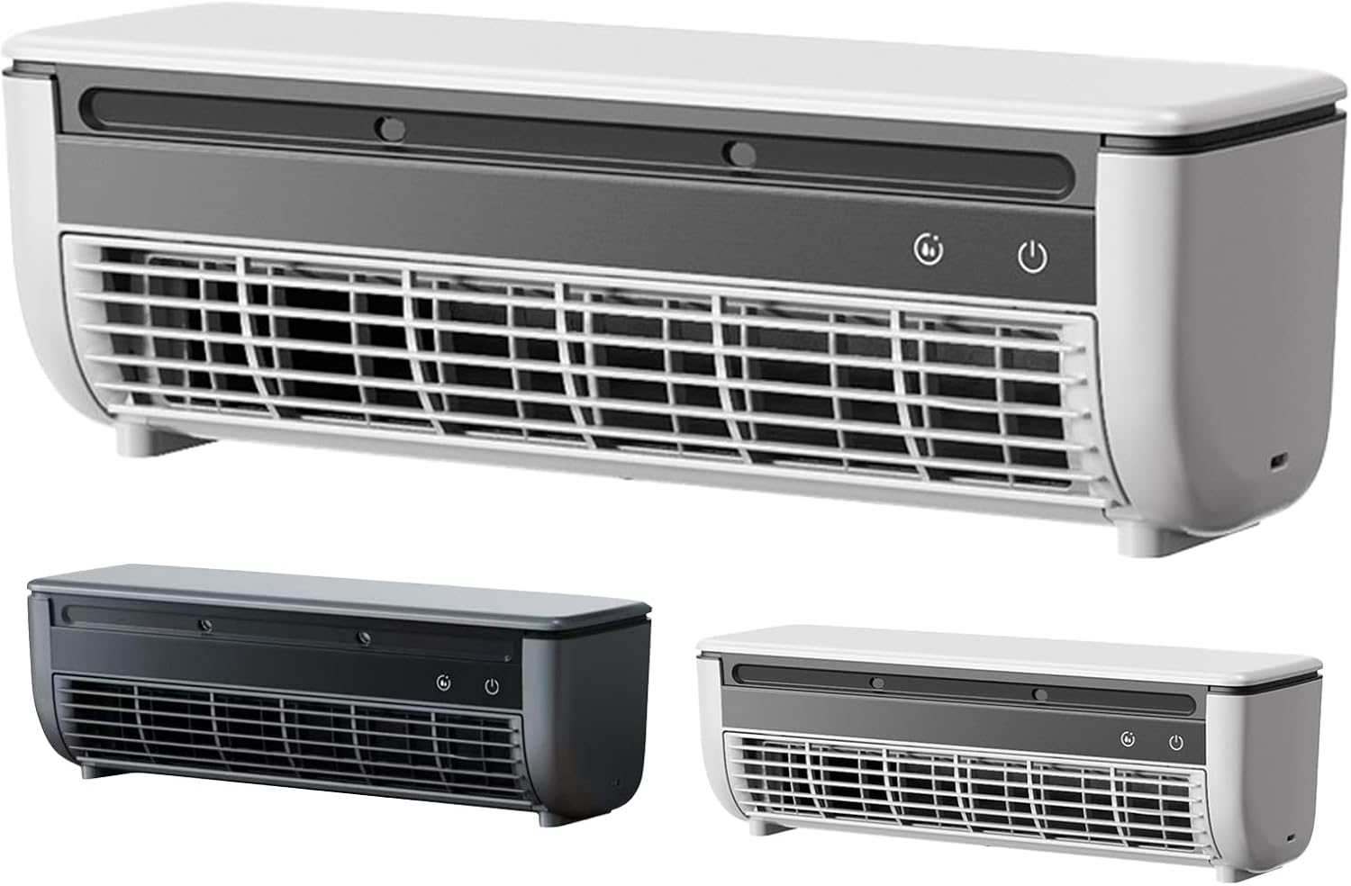 Mini Wall Mounted AC Fan with Remote Control