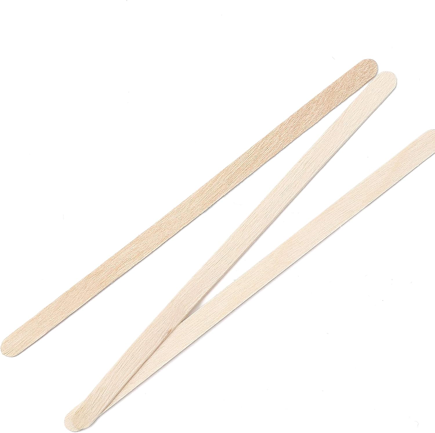 2000 pcs 45 Inch Natural Brown Birch Wooden Coffee Stirrers for Events