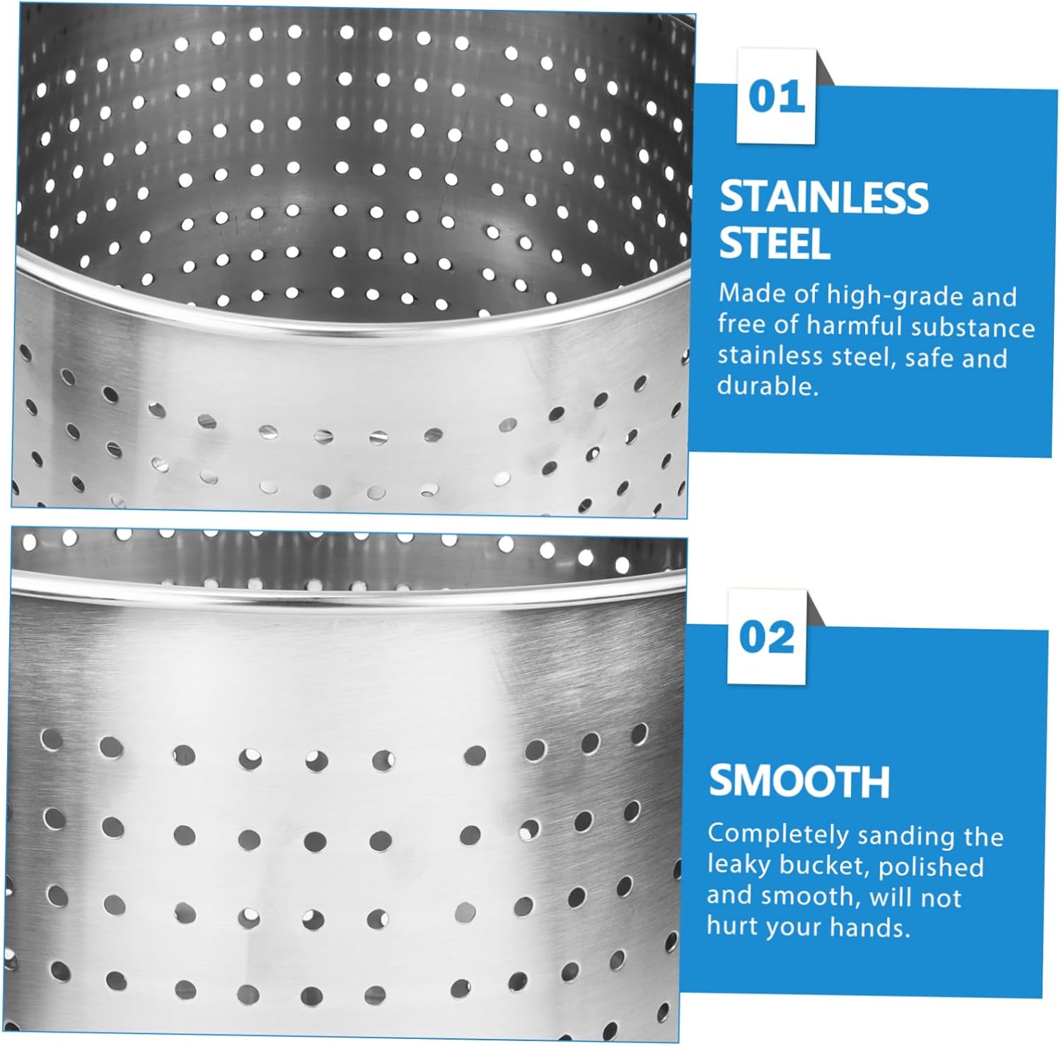 RORPOIR Premium Stainless Steel Crawfish Steamer