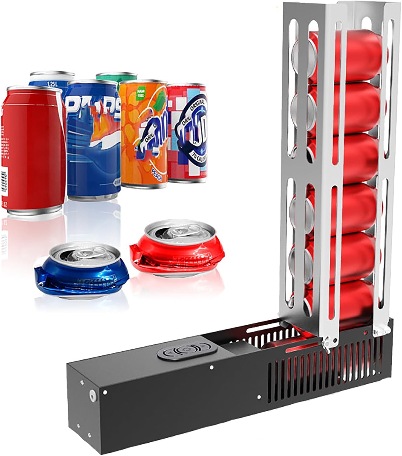 WIKINK Electric Can Crusher for 8oz-16oz Cans