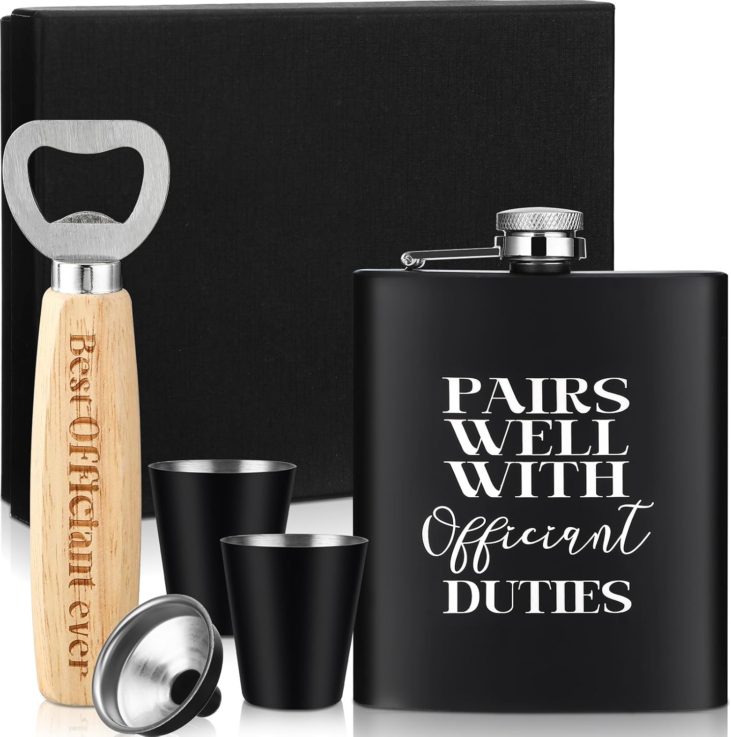 SiliFine Officiant Gift Set for Wedding Day