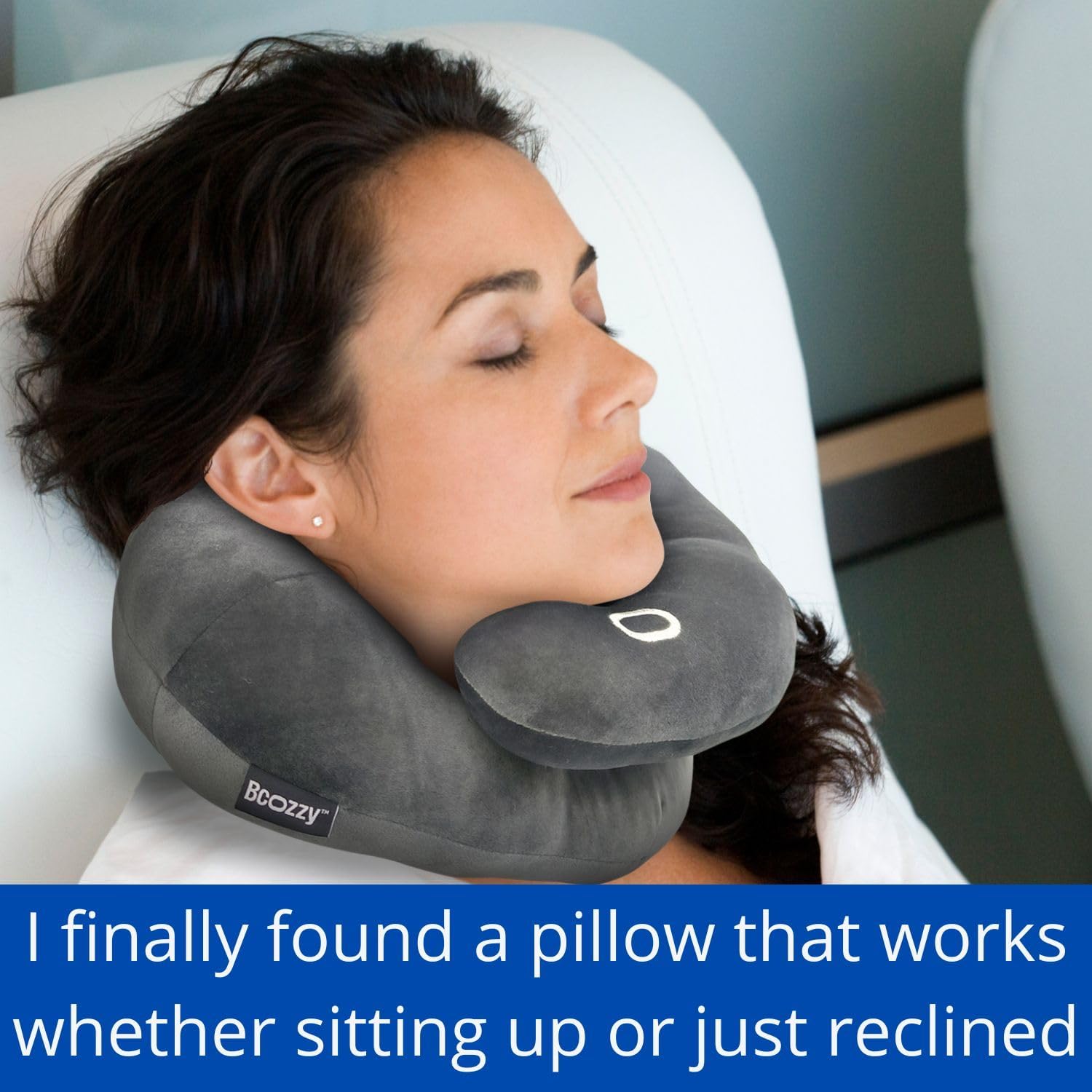 BCOZZY Neck Support Pillow - Adjustable and Washable