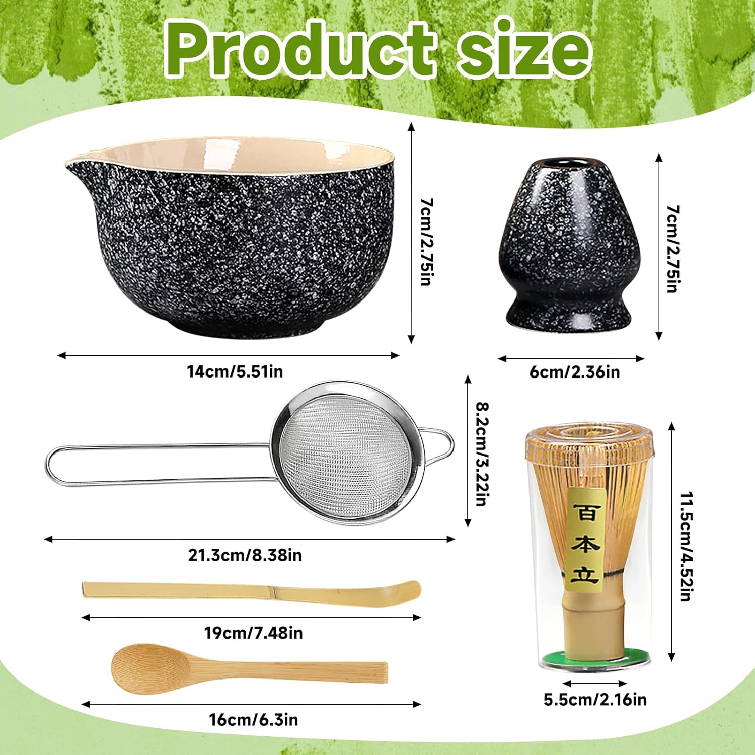 Amerzam Japanese Matcha Ceremony Set