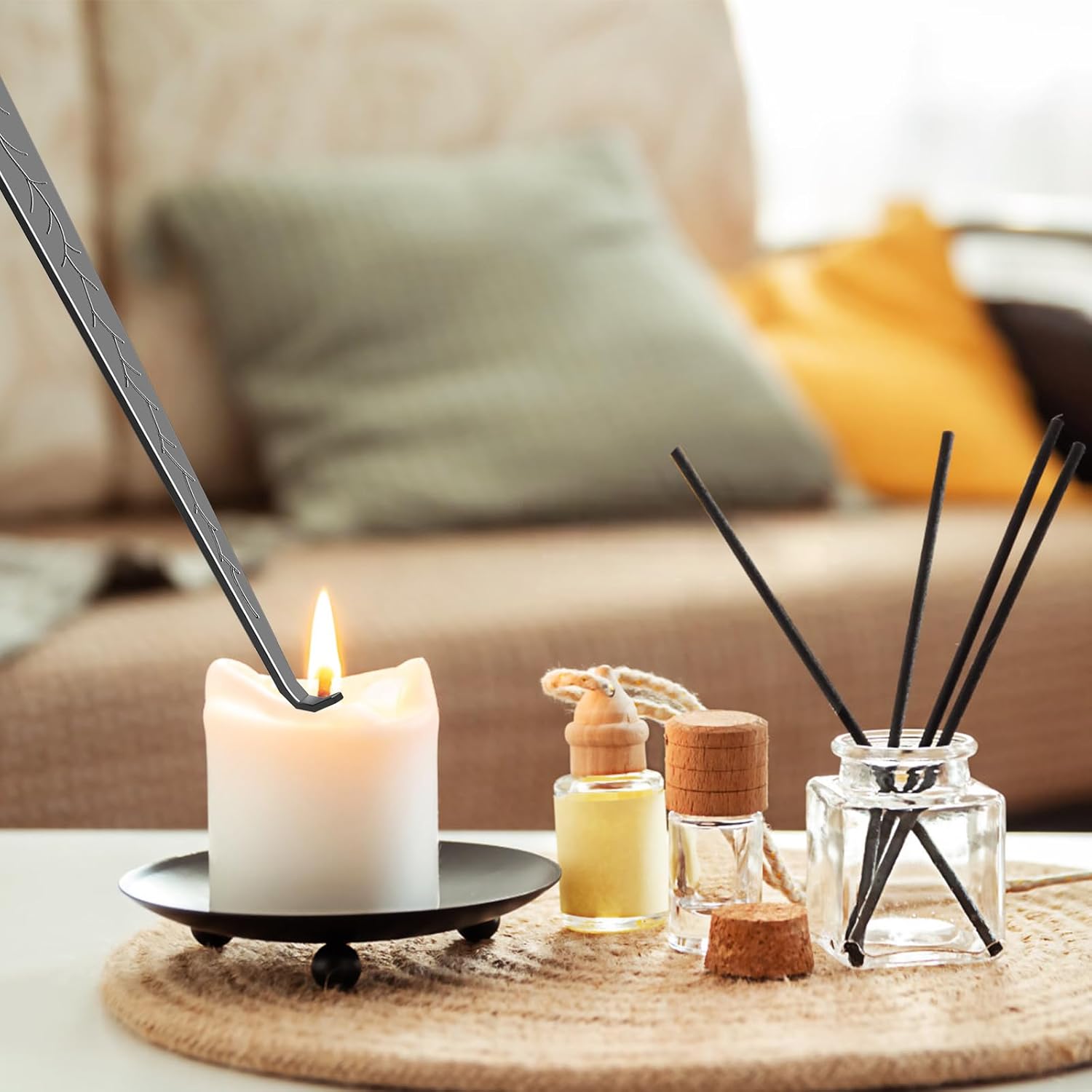 Calary 3 in 1 Candle Care Kit - Black