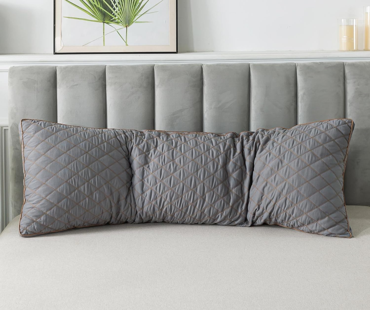 WhatsBedding Memory Foam Body Pillow for Adults