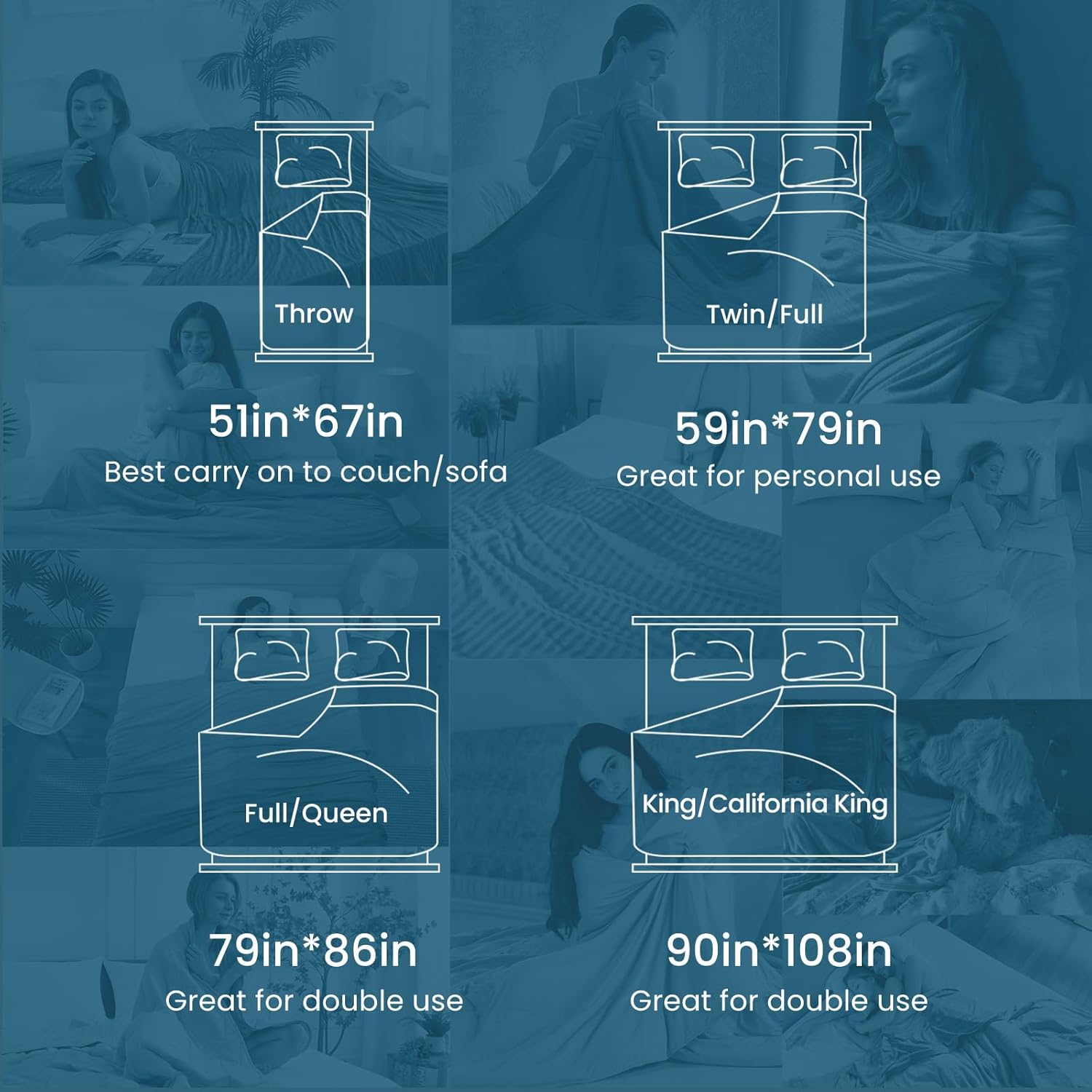 Elegear Cooling Blanket Twin for Hot Sleepers