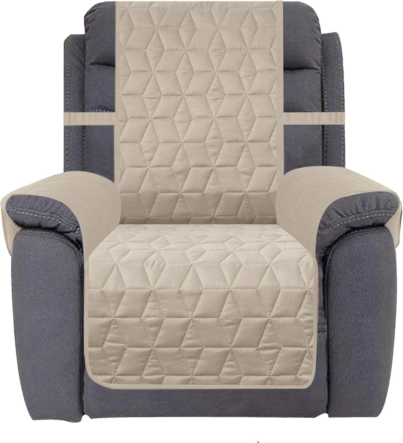 Ameritex Waterproof Nonslip Recliner Cover 23 Beige
