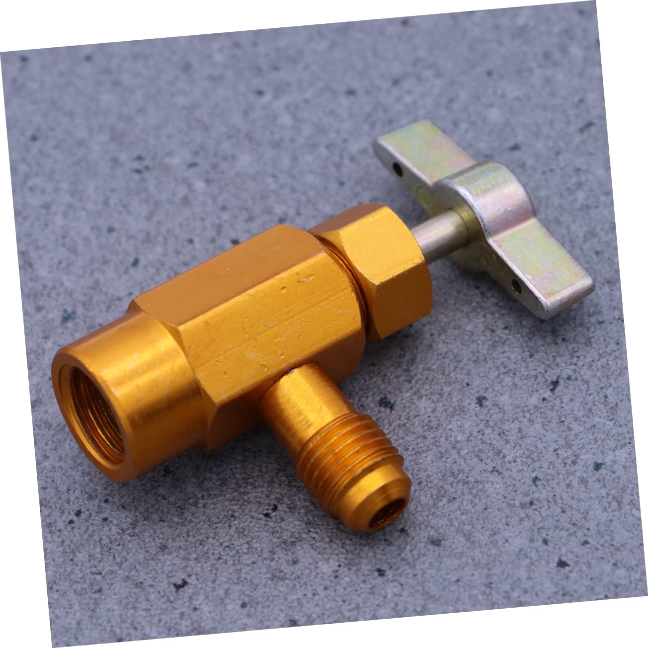 R134a Can Opener with T Handle and Threaded Connection