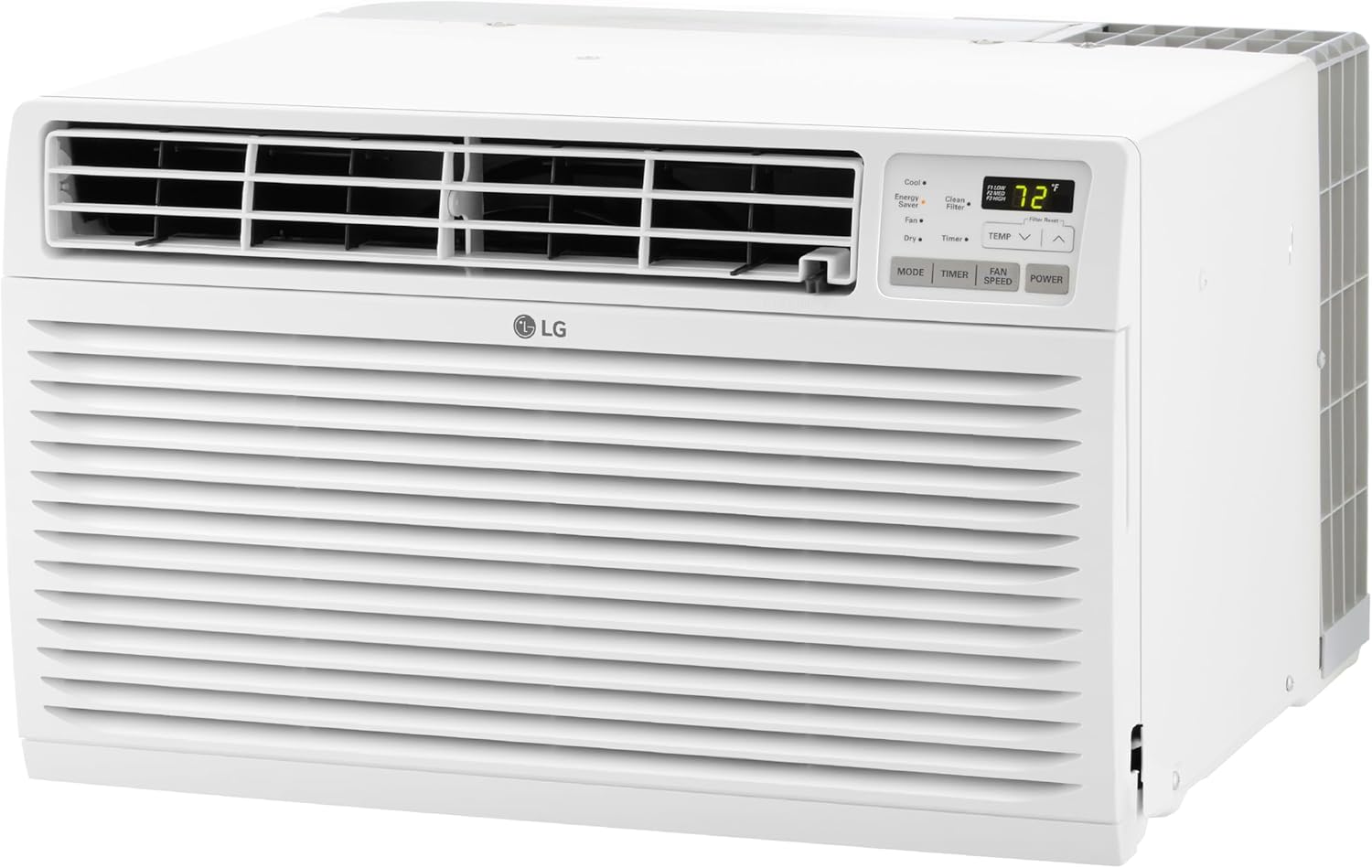 LG 7800 BTU Through the Wall AC Unit with Remote Control White