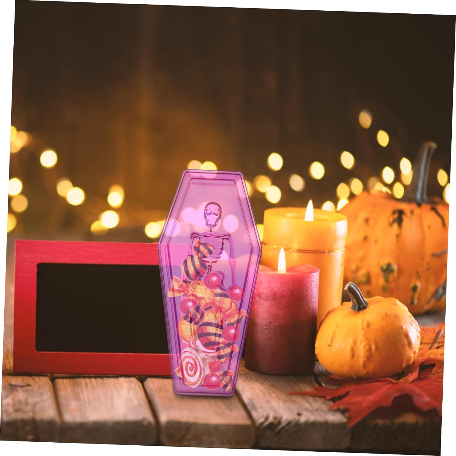Unomor Halloween Candy Box Coffin Design