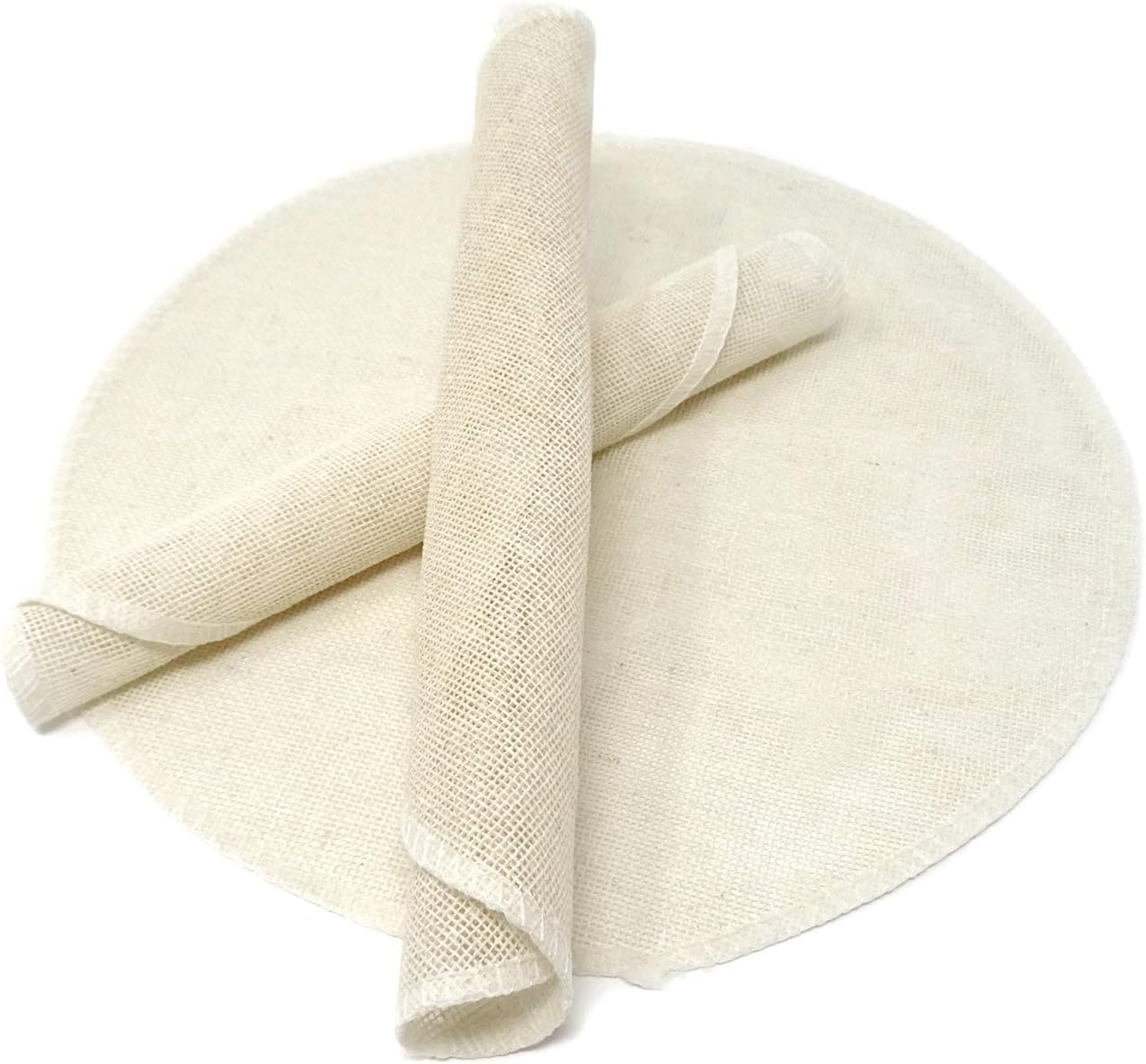 Honbay 12 Pcs Pure Cotton Round Steamer Liners