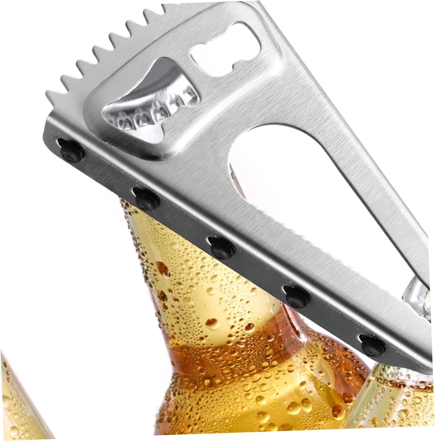 Zerodeko Multi-Functional Can Opener Stainless Steel Electric Portable Wine Opener