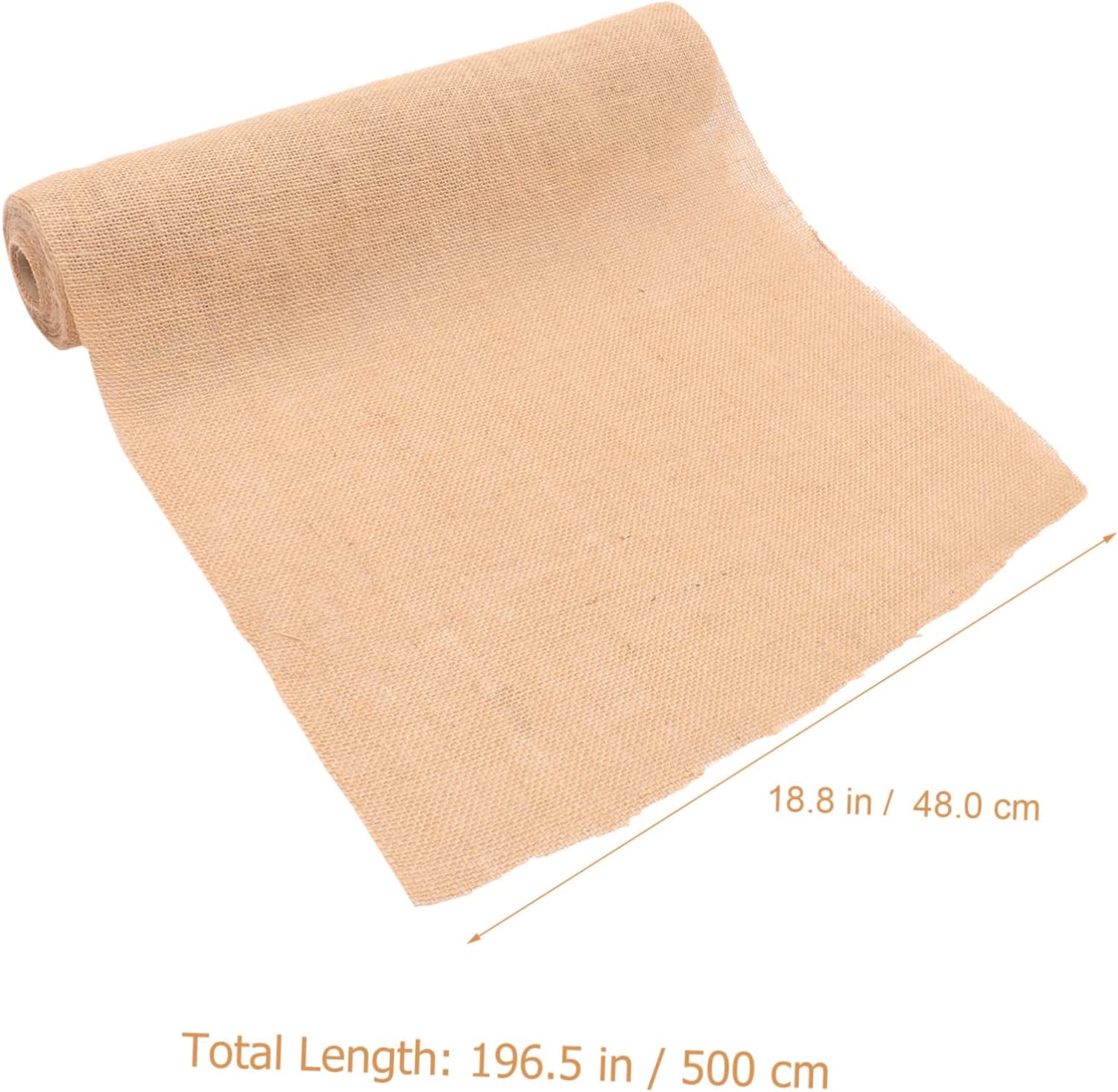 Natural Linen Table Runner for Wedding and Party Decor