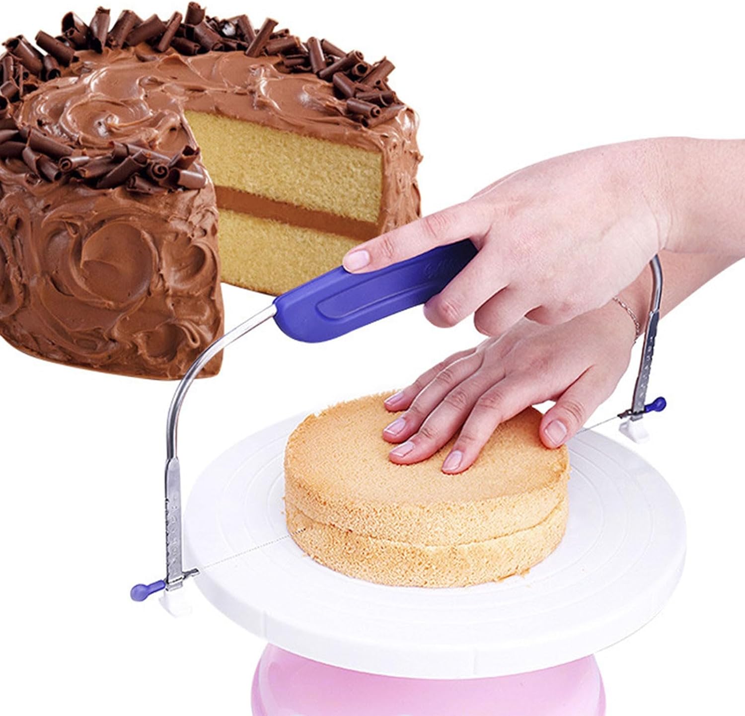 Cookie Silicone Baking Mat 7-in-1 Cake Cutter Set
