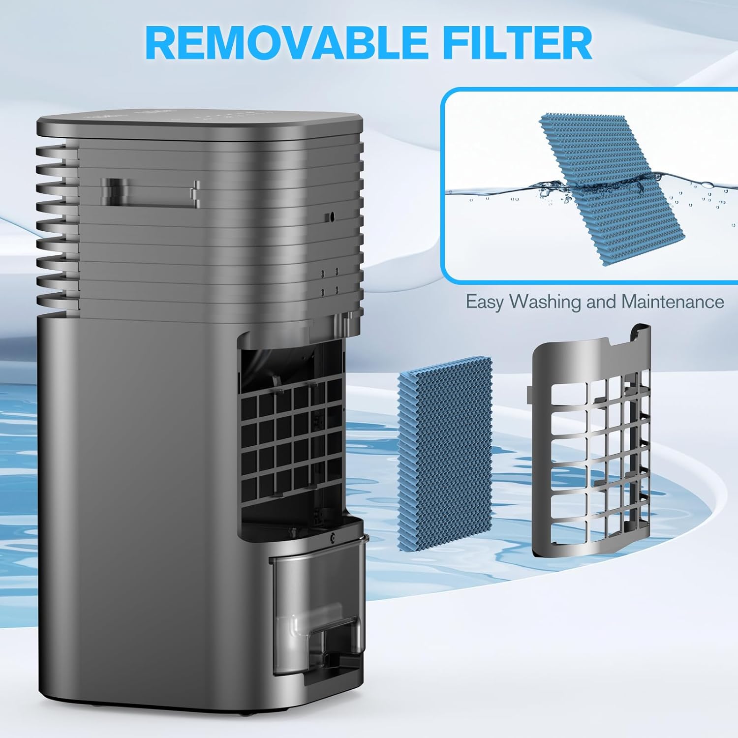 Flowbreeze 3 In 1 Portable AC Unit with Remote