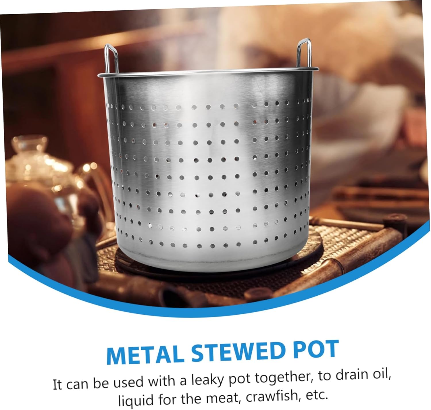 RORPOIR Premium Stainless Steel Crawfish Steamer