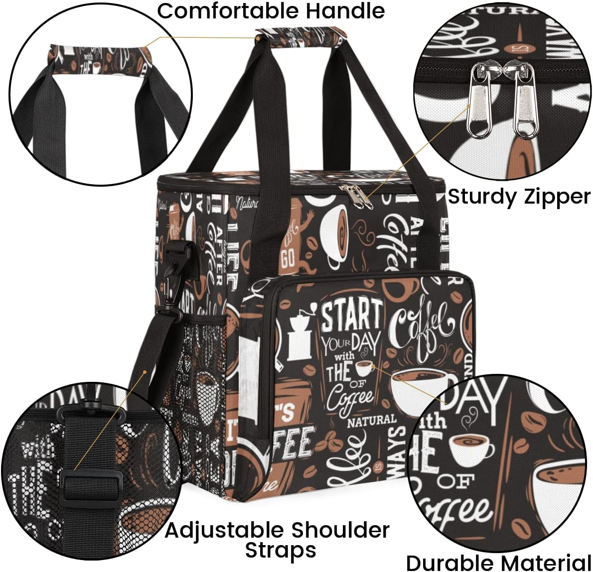 Coffee Maker Storage Bag Waterproof Durable