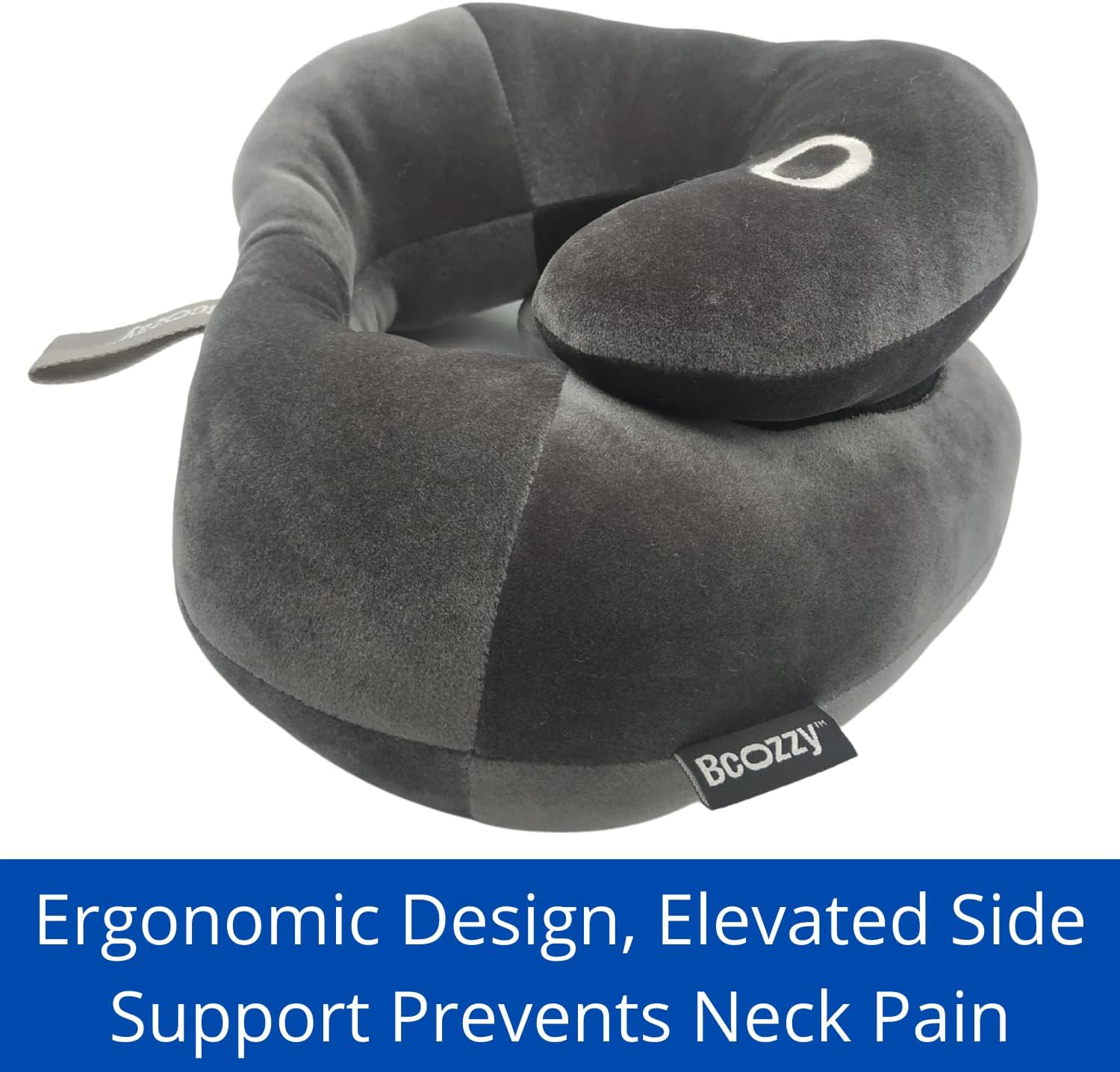 BCOZZY Neck Support Pillow - Adjustable and Washable
