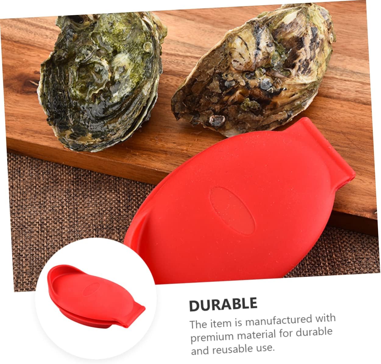 Zerodeko 2 Pcs Seafood Shucking Tool Set