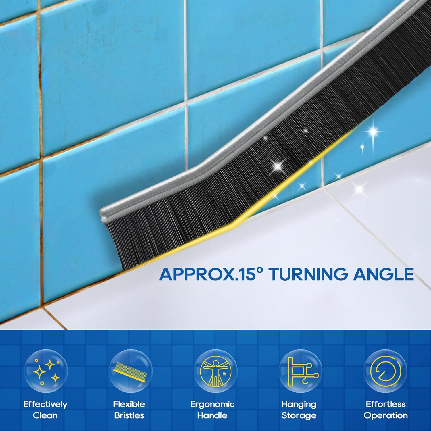MEKER Crevice Cleaning Brush 4 PCS Set