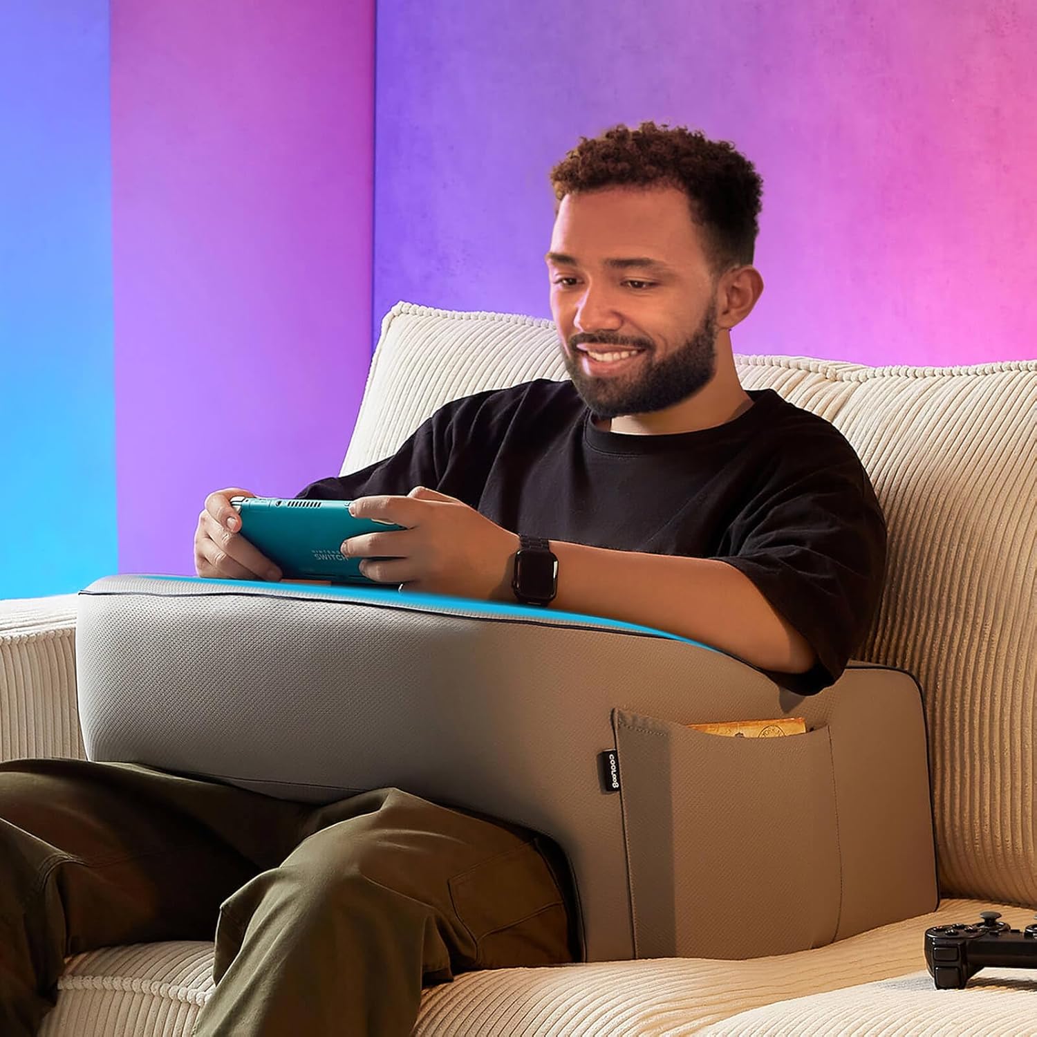 Cooloo8 Reading Pillow for Gaming and Comfort