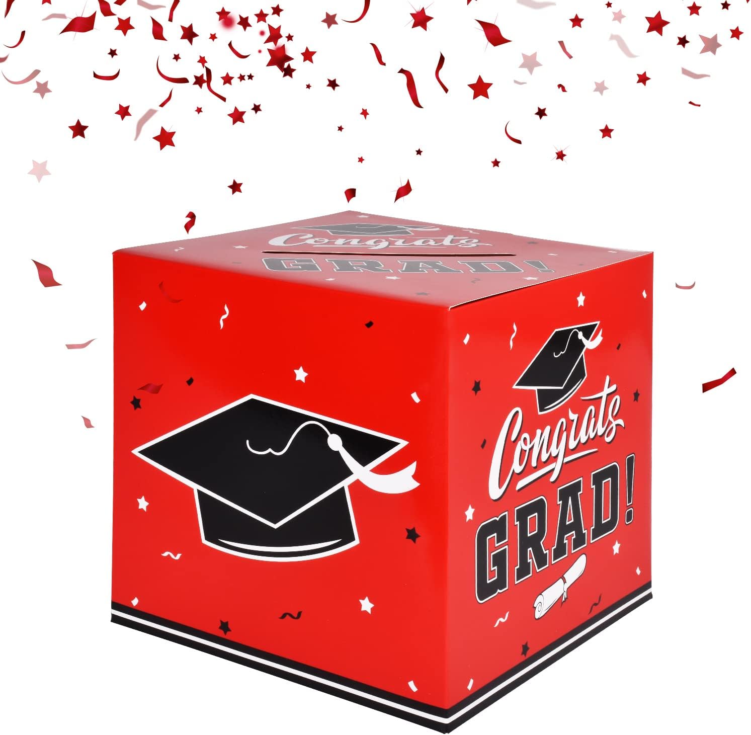 Gatherfun Graduation Card Box 2025 Red