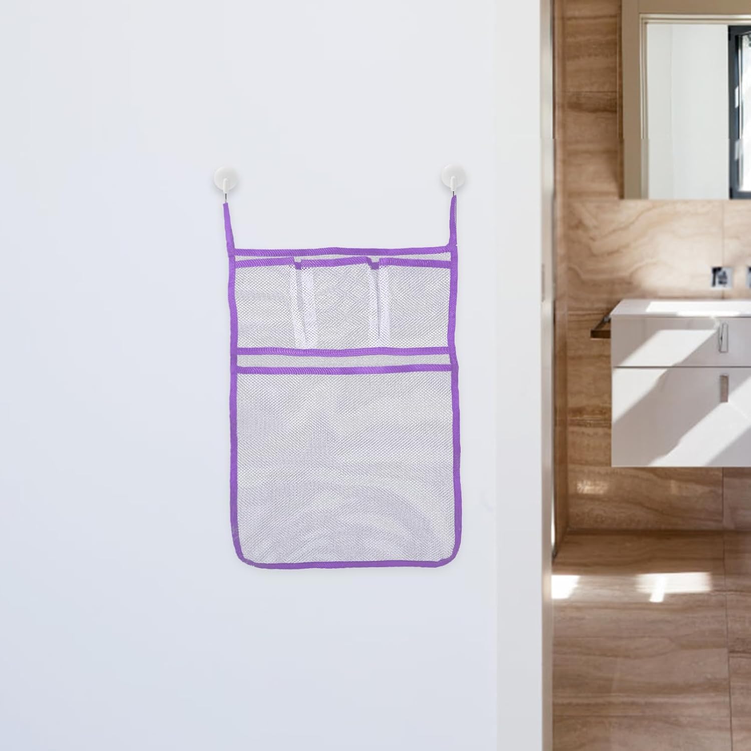 Bathroom Storage Organizer Hanging Shampoo Bag for Kids