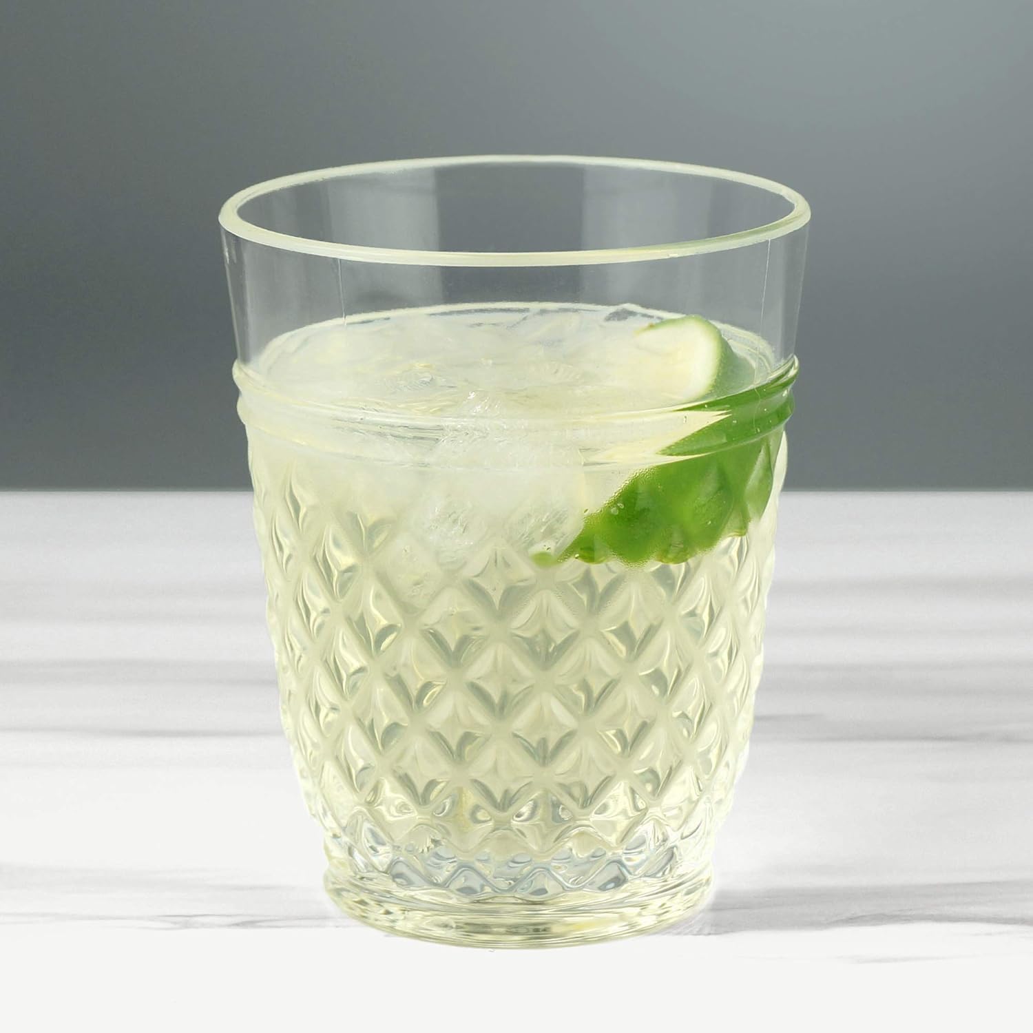 PG Drinkware Set 4 - 14oz Clear Acrylic Tumblers