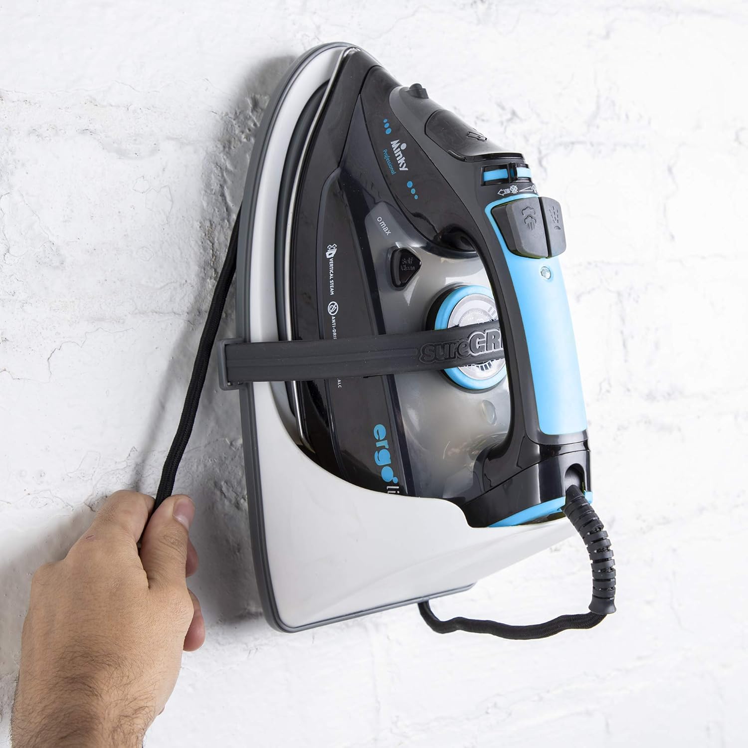 Minky Homecare SureGRIP Heat Resistant Iron Holder - Universal Ironing Storage