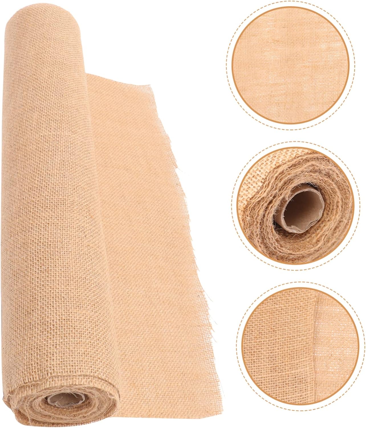Natural Linen Table Runner for Wedding and Party Decor