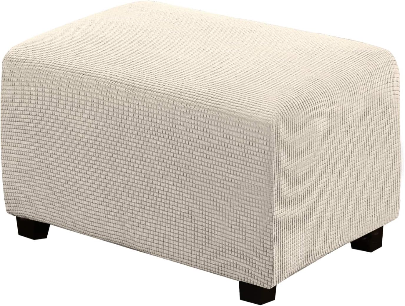HVERSAILTEX Stool Cover Slipcover for Ottomans
