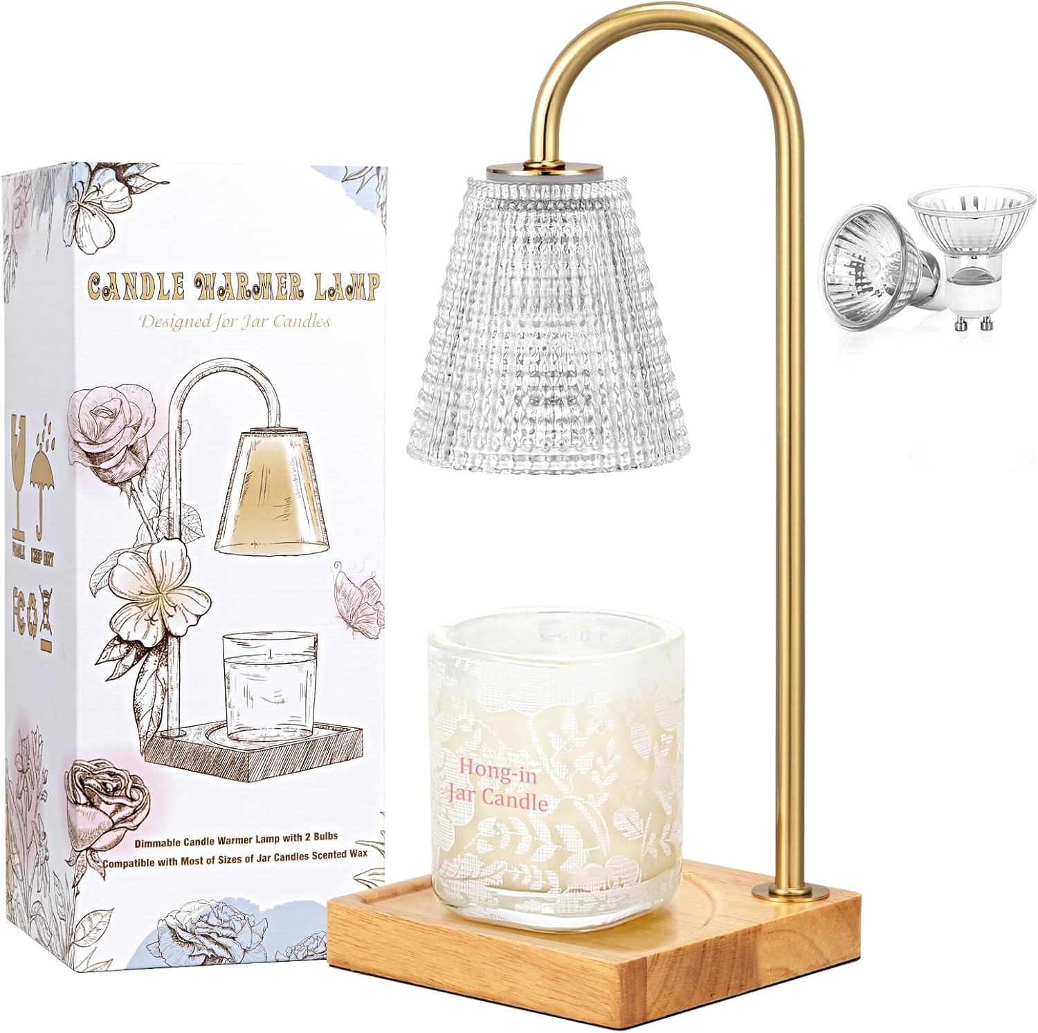 Hong-in Candle Warmer Lamp with Timer Dimmer