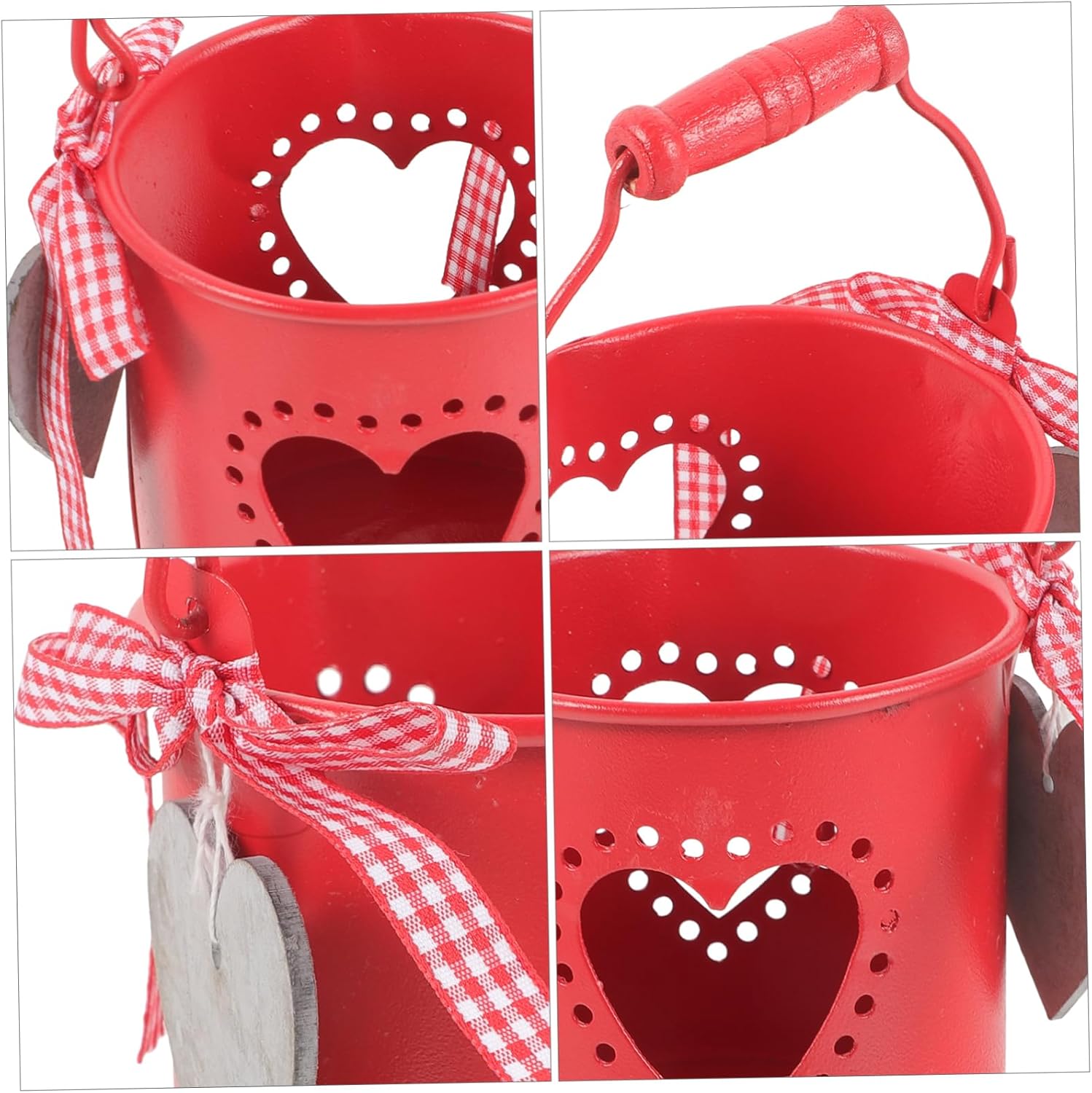 Hollow Heart Candy Bucket for Wedding Parties