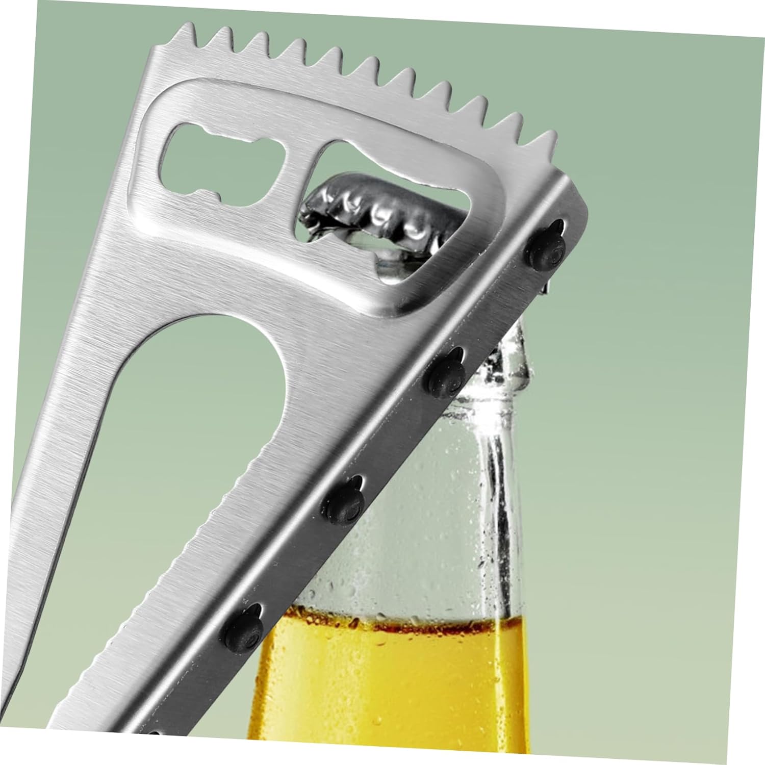 Zerodeko Multi-Functional Can Opener Stainless Steel Electric Portable Wine Opener