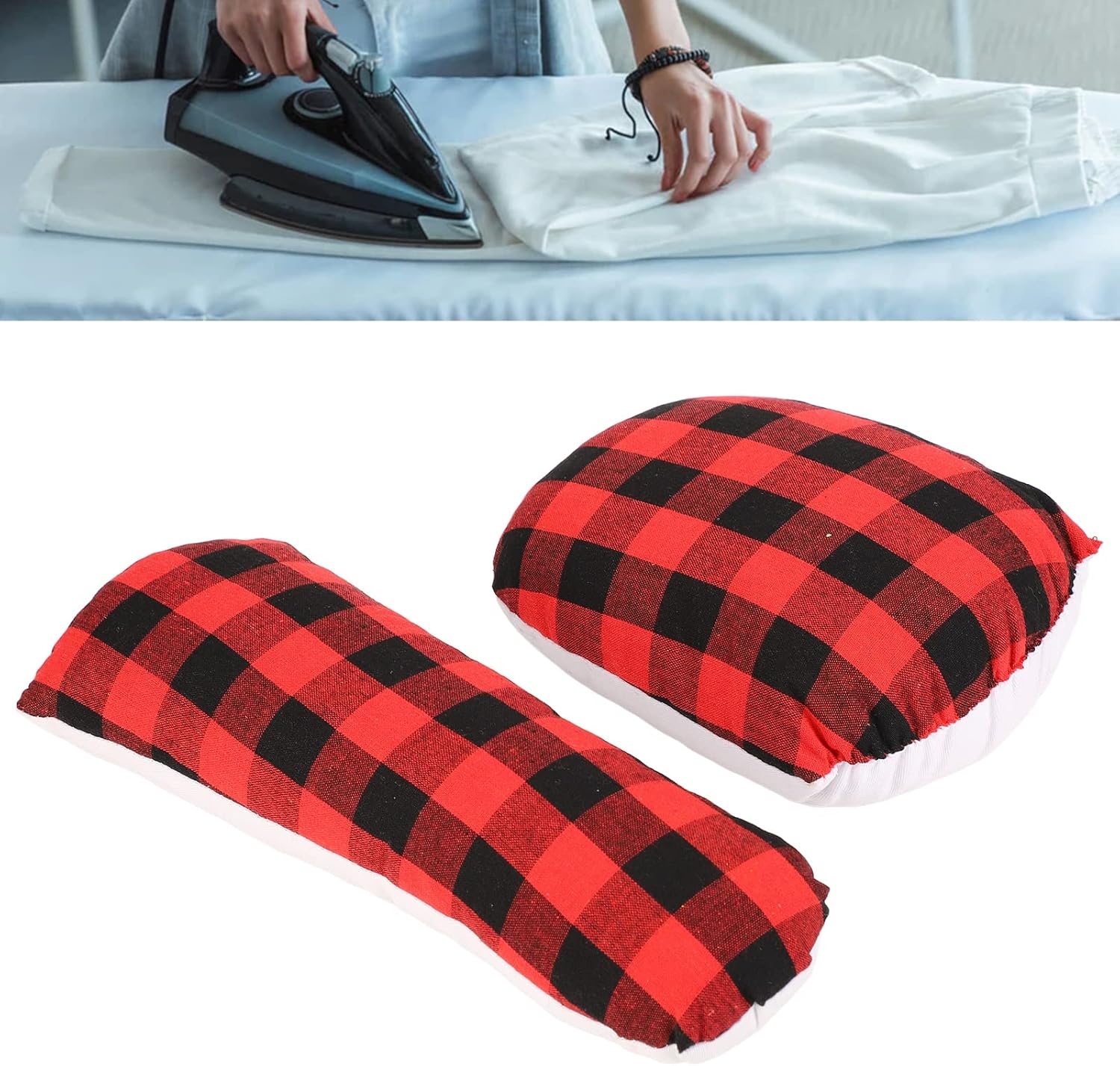 2Pcs Tailors Ham for Pressing Body Seams and Curves