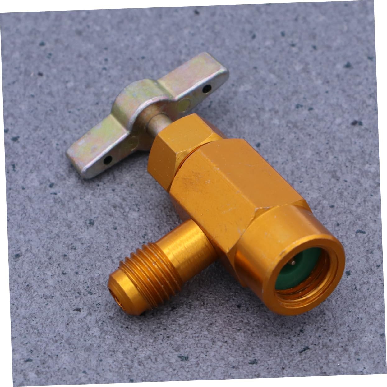 R134a Can Opener with T Handle and Threaded Connection