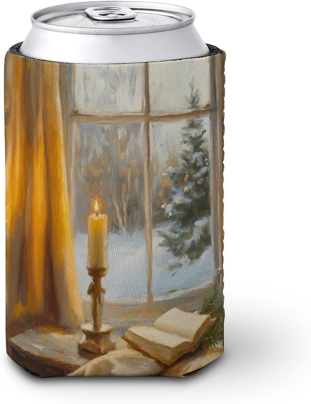 Beer Can Cooler Sleeve for Christmas Party and Beach Events