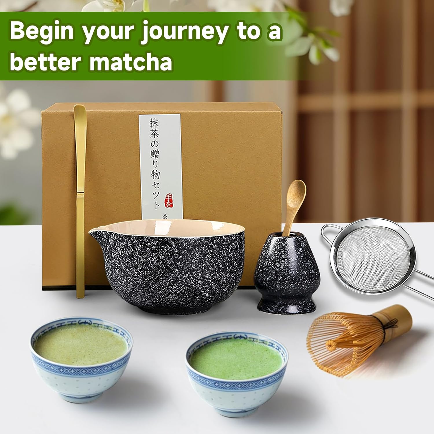 Amerzam Japanese Matcha Ceremony Set