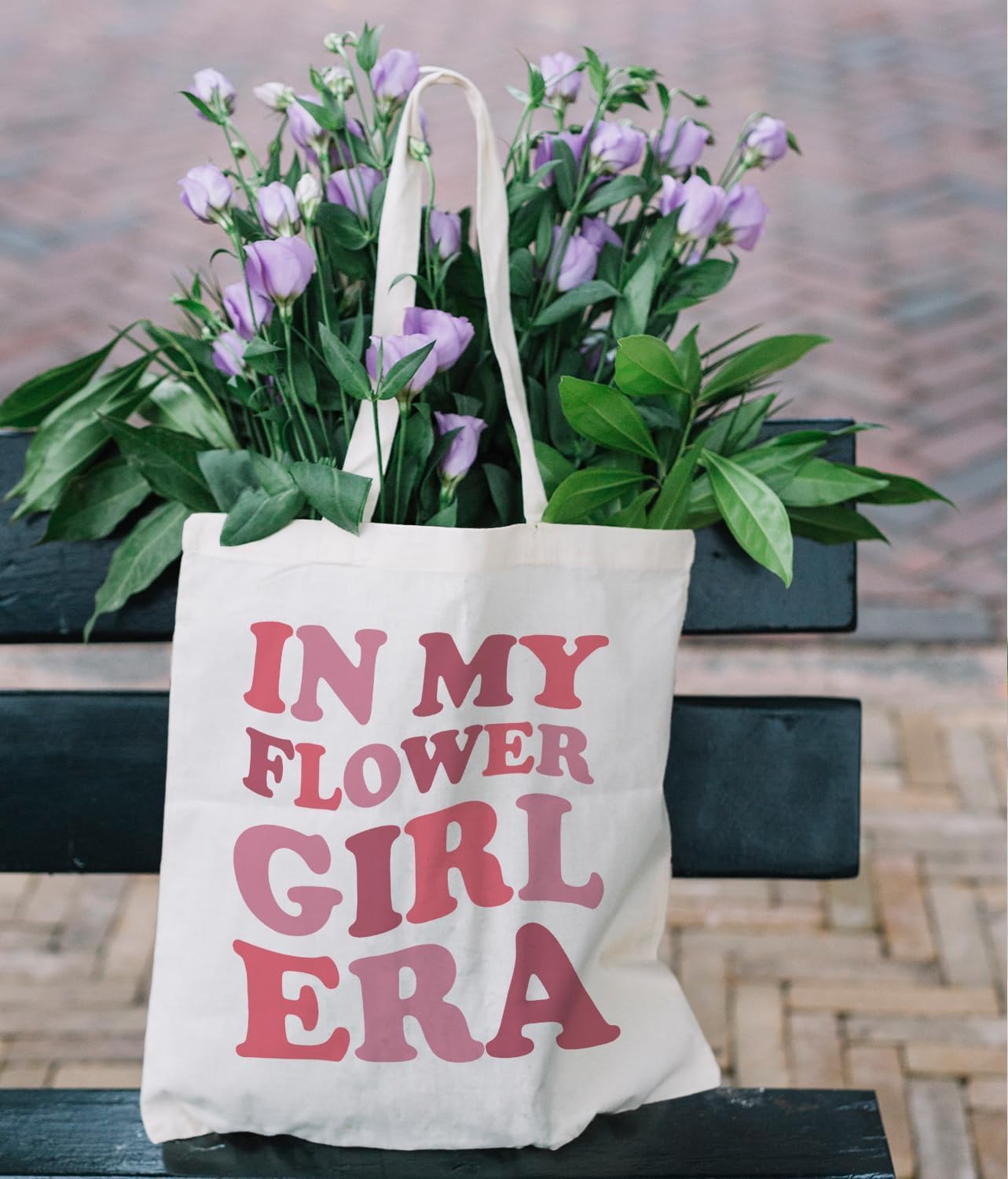 Zeghk NaZaUK Flower Girl Proposal Tote Bag