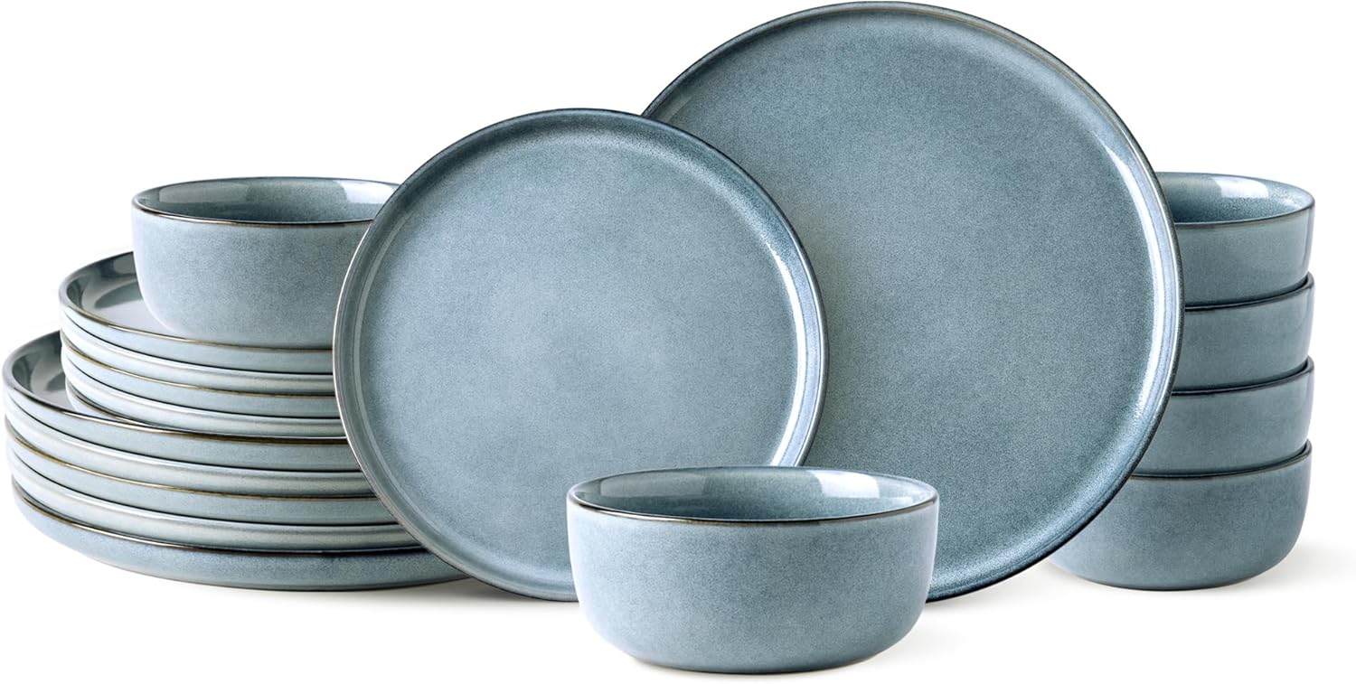 AmorArc Stoneware Dinnerware Set for 6