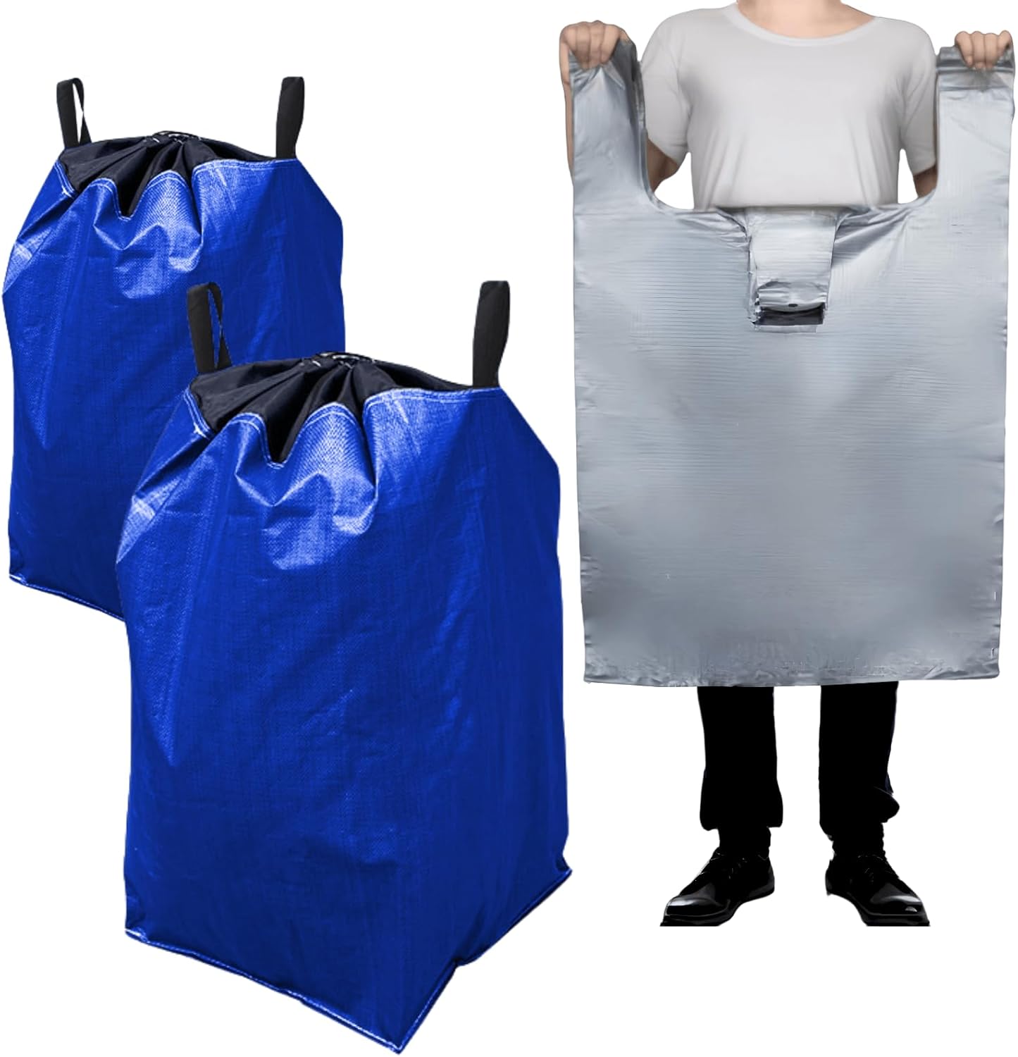 BBJ WRAPS Moving Bags Extra Large 66 Gallon Set of 2