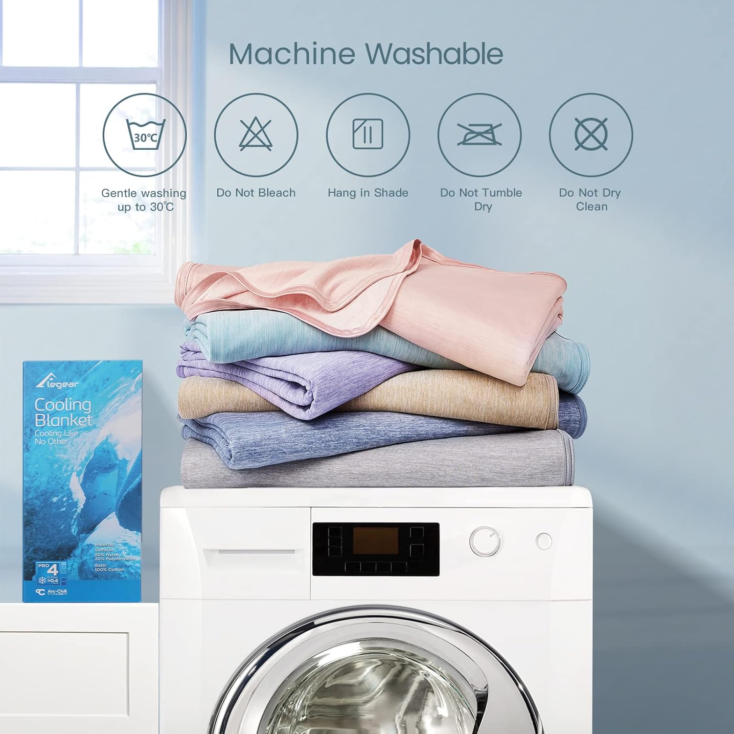 Elegear Cooling Blanket Twin for Hot Sleepers