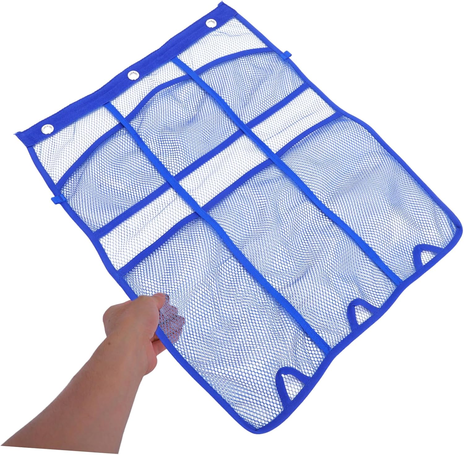 Bath Storage Bag Hanging Mesh Organizer for Shower and Bathroom Supplies