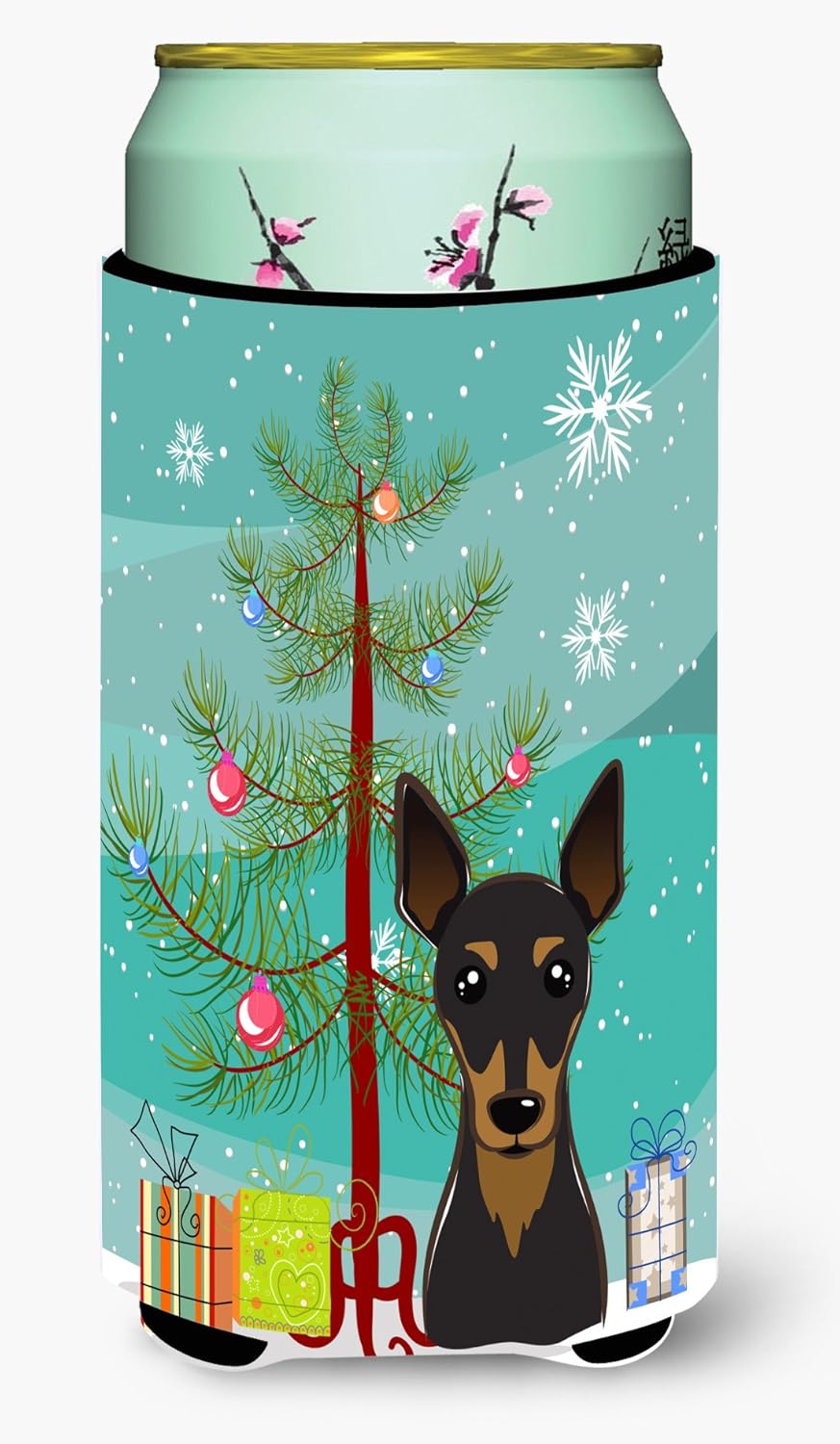Carolines Treasures Christmas Tree Can Cooler Sleeve